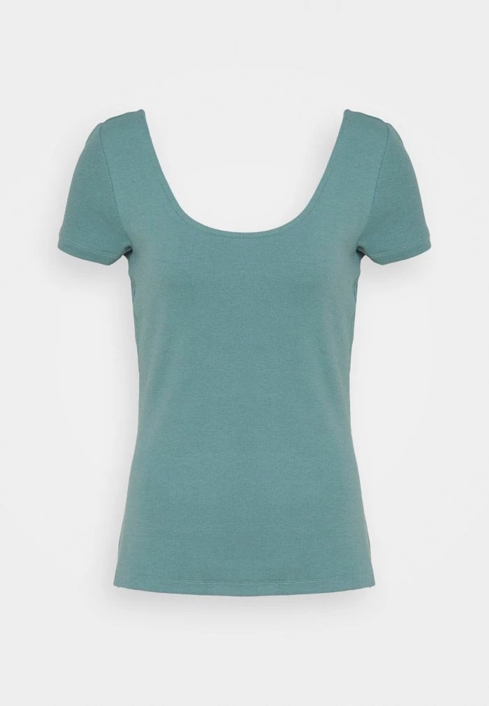 T-Shirt ANNA FIELD Anna Field Basic T-shirt Bleu Femme | THZ-7269311